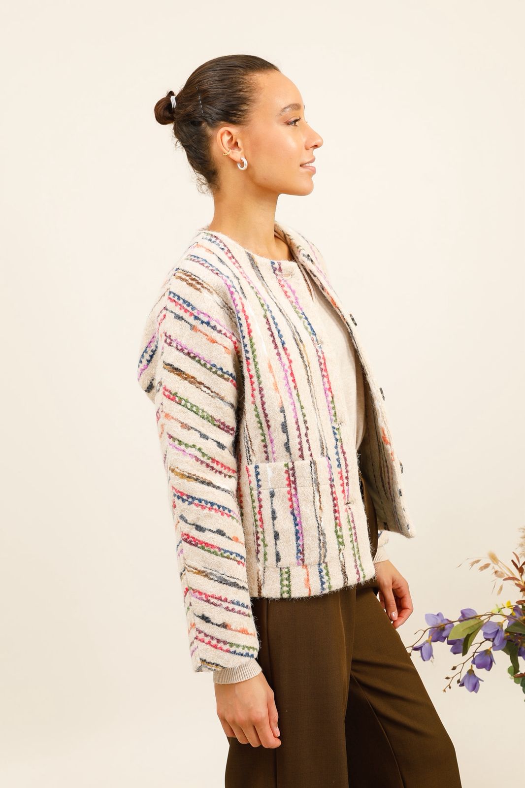Jacket stripe Colorful