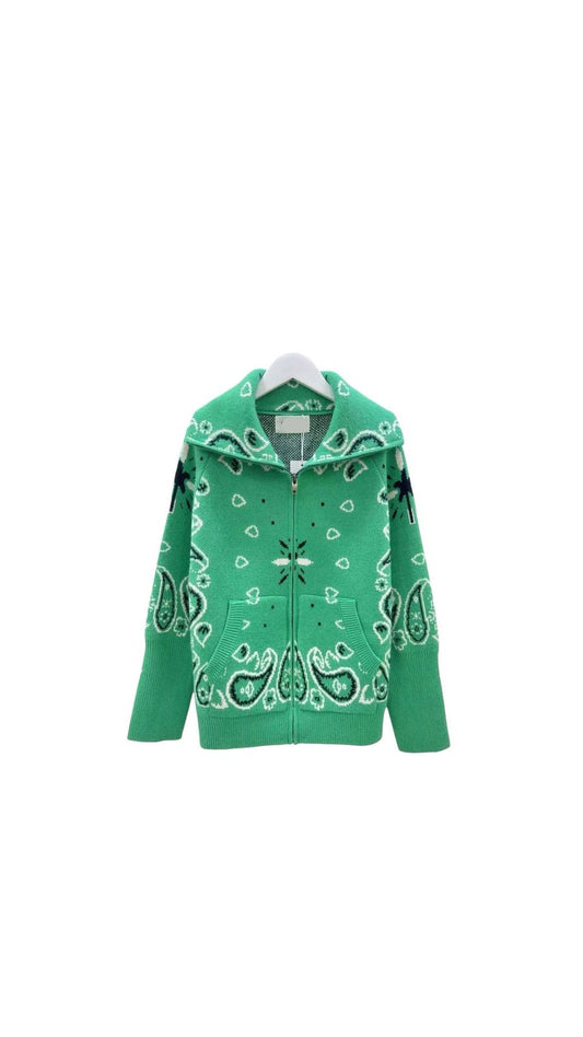 Bandana zipper green