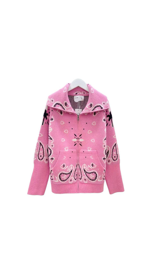 Bandana zipper pink