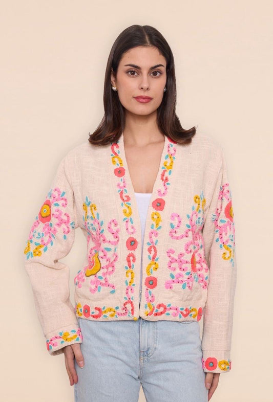 Jacket embroidery mix