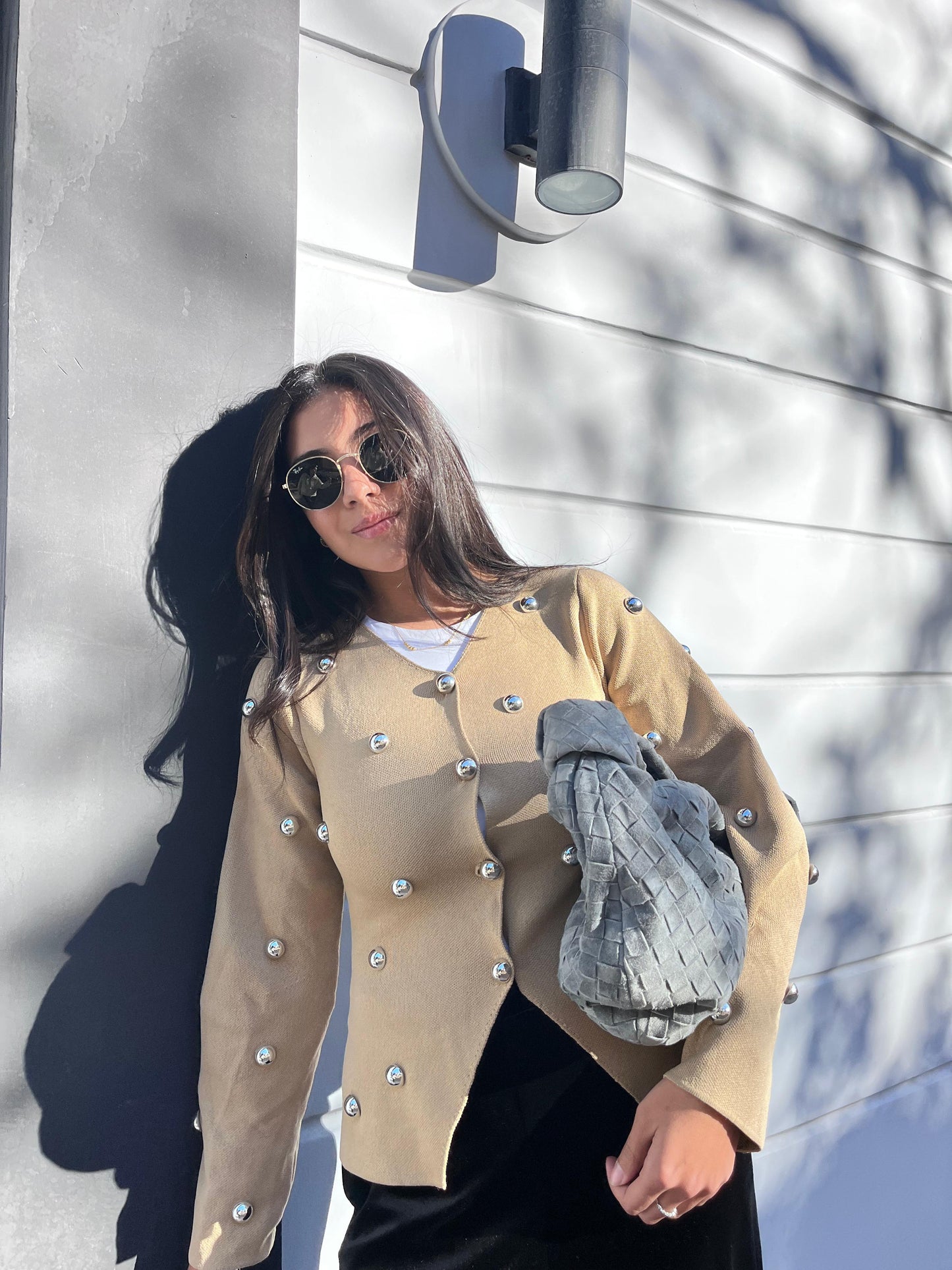 Jacket Cardigan pearls