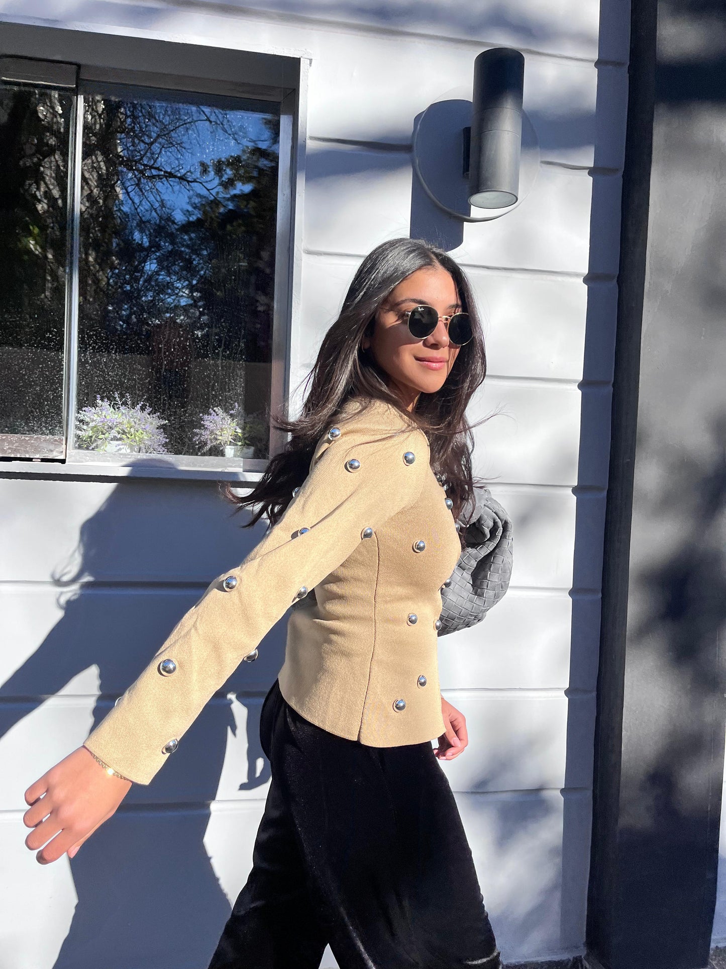 Jacket Cardigan pearls