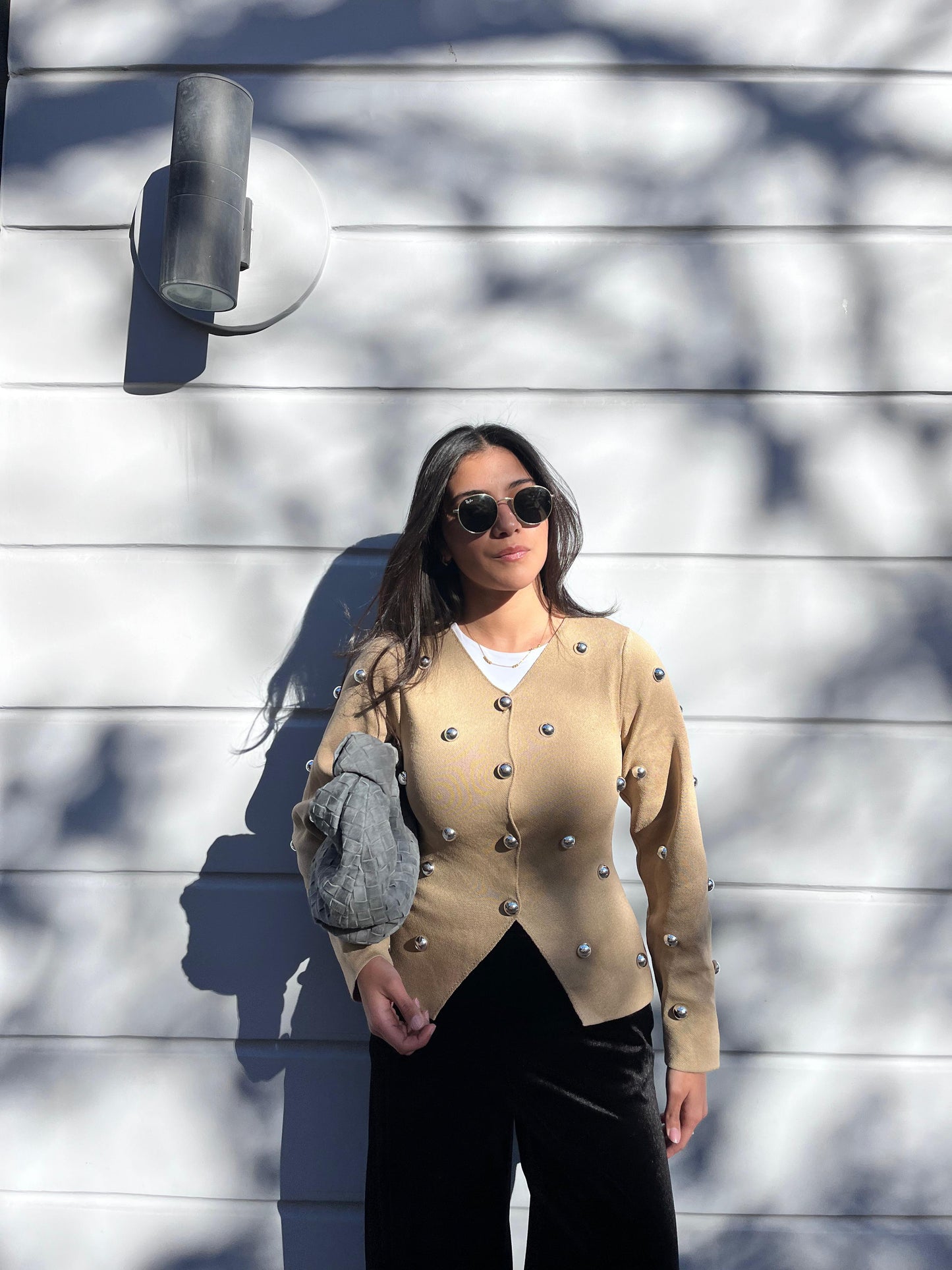Jacket Cardigan pearls