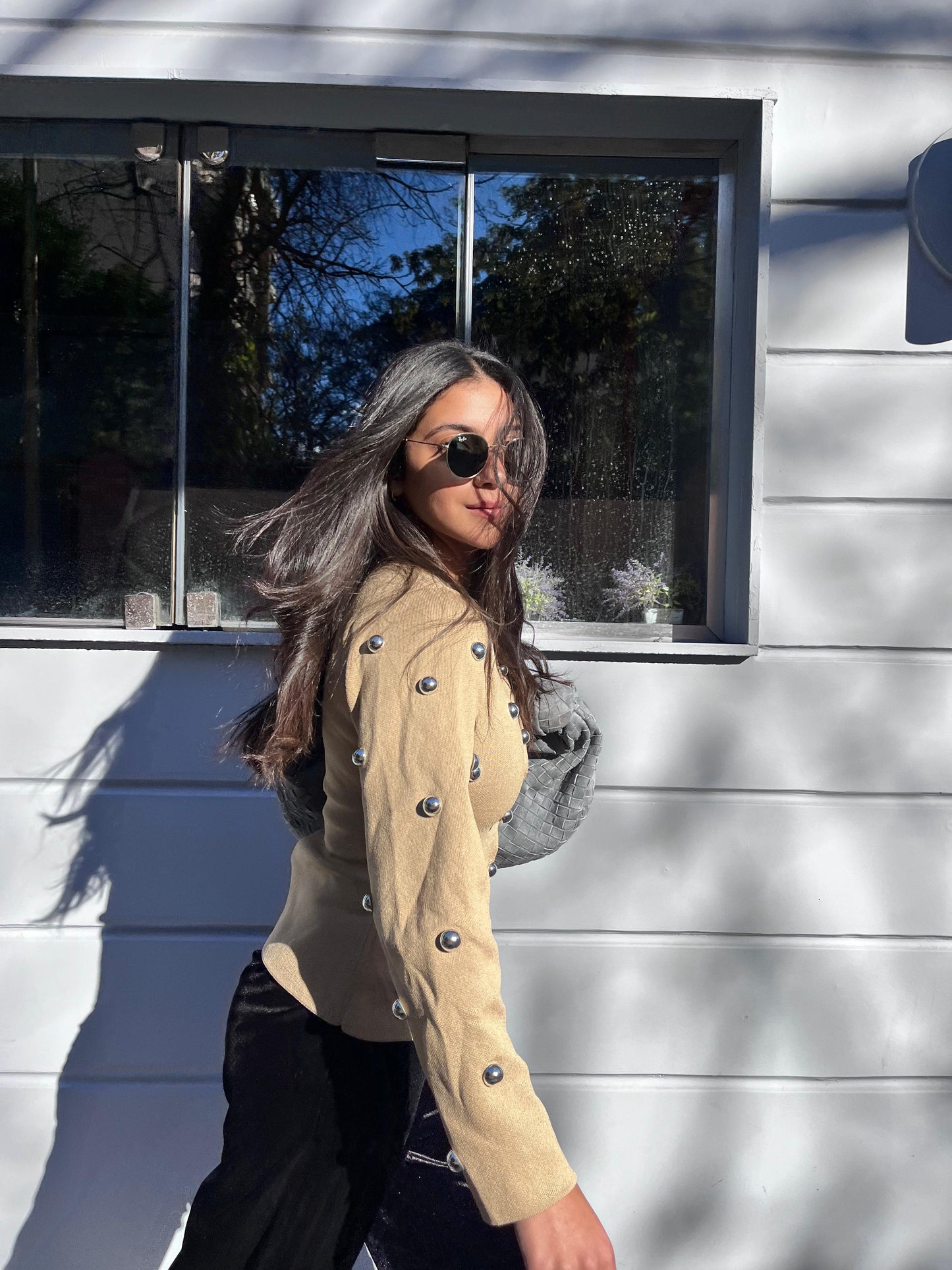 Jacket Cardigan pearls