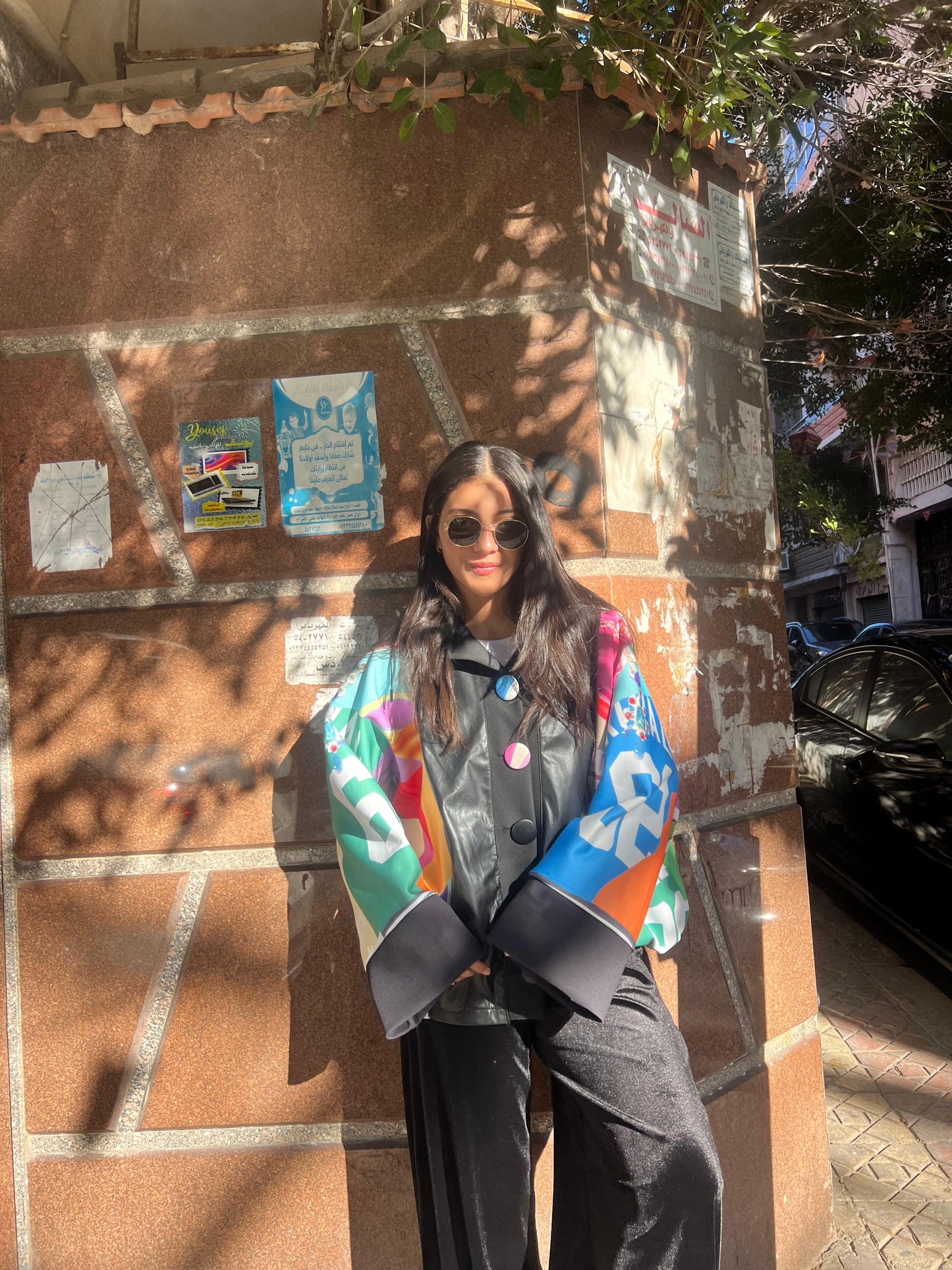 Jacket colorful