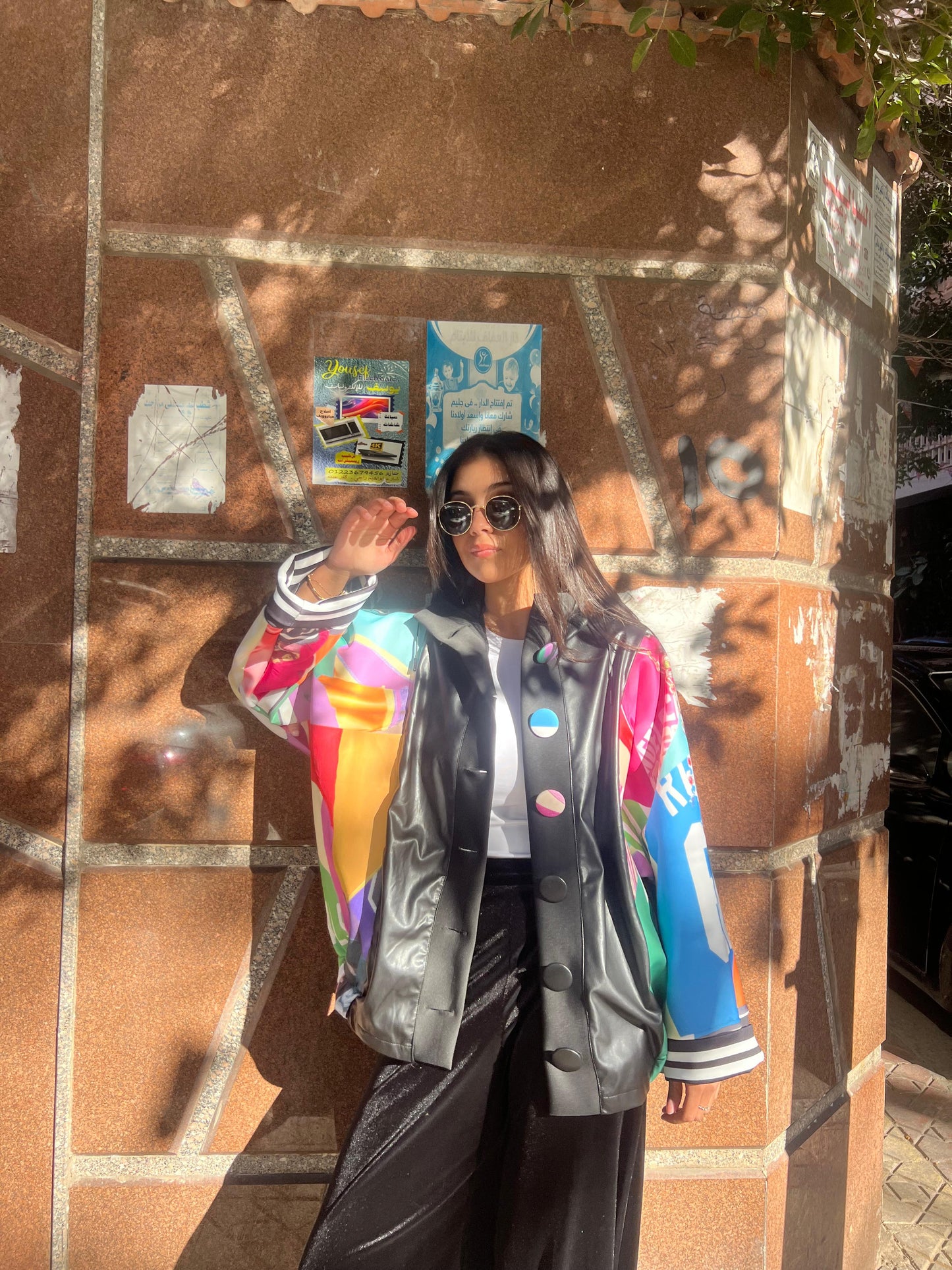 Jacket colorful