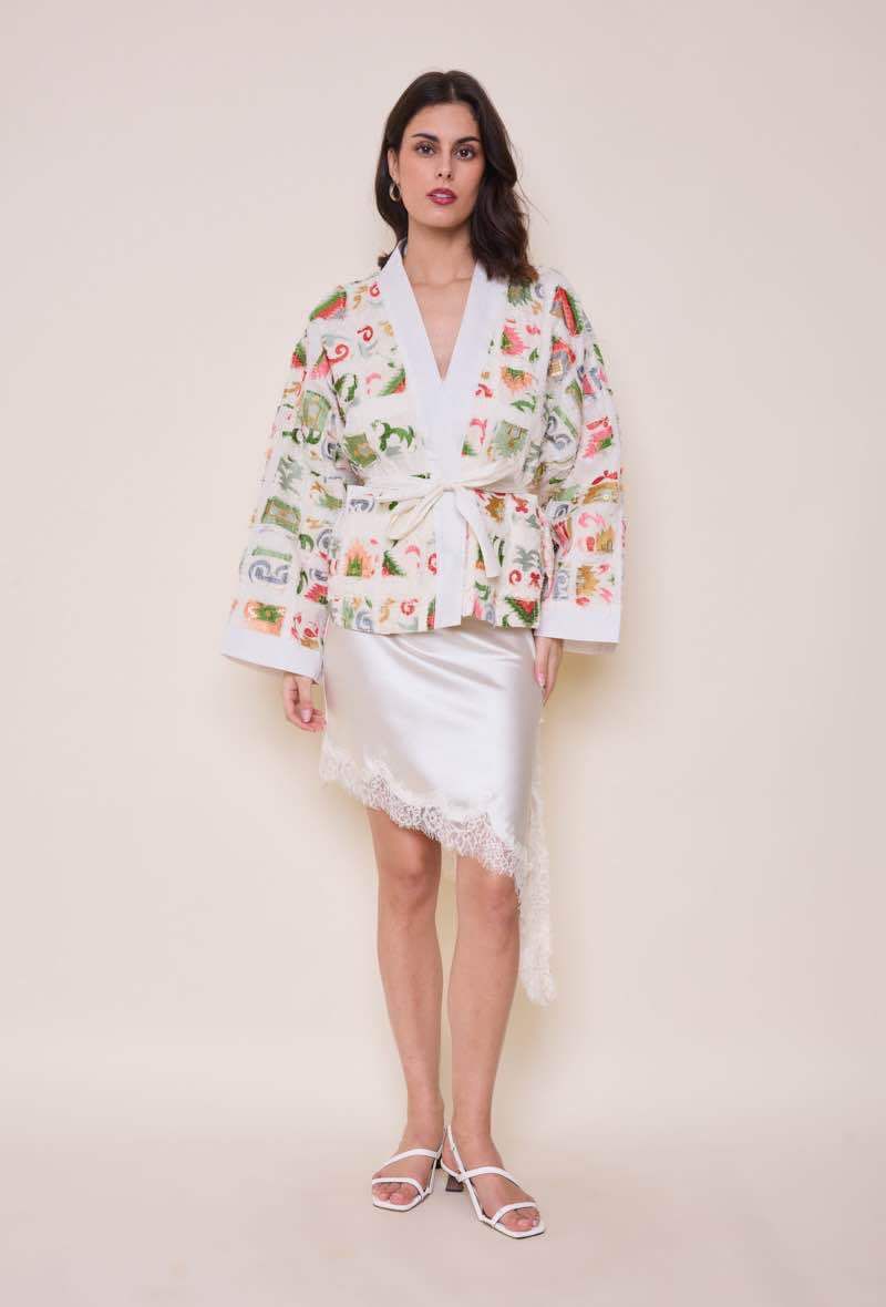 Jacket embroidery