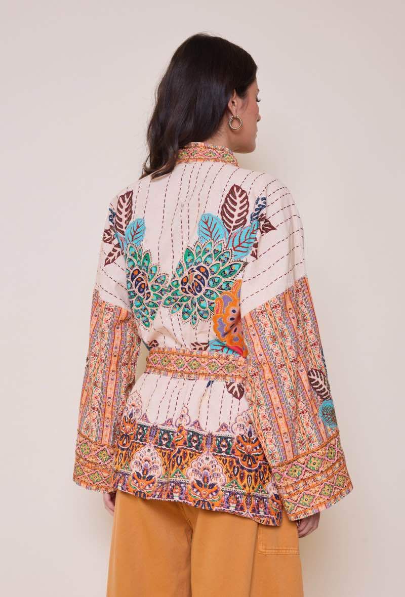 Jacket embroidery