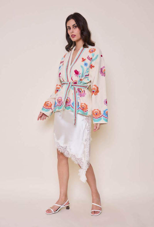 Jacket embroidery