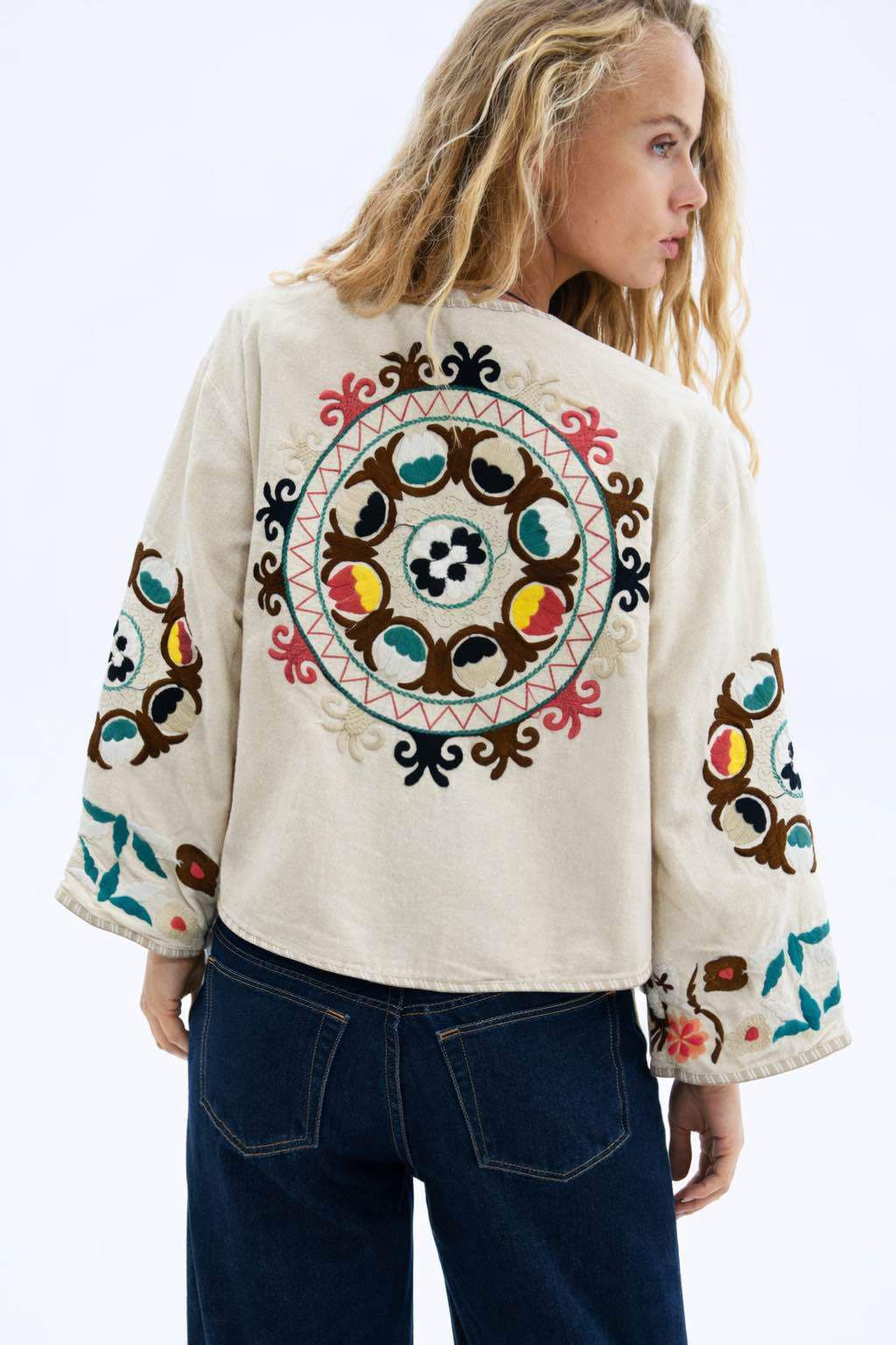 Jacket embroidery