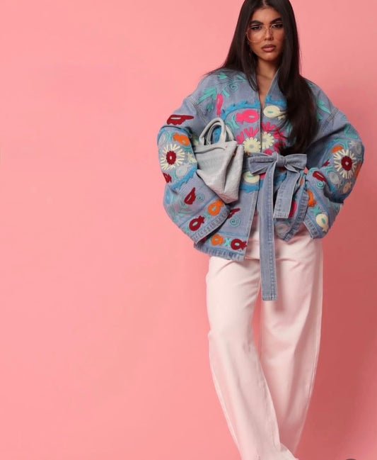 Jacket embroidery