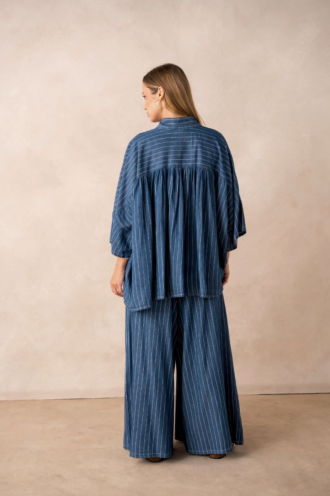 Set stripe blue dark