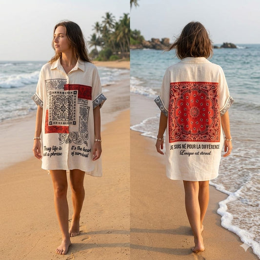 Bandana shirt carla white