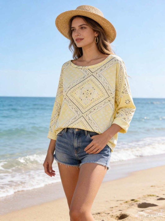 Shirt bandana aroma yellow
