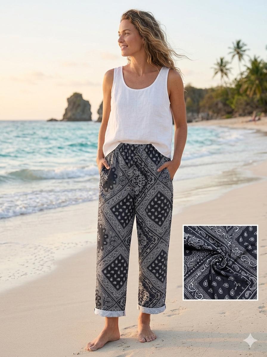 Pants bandana aroma black
