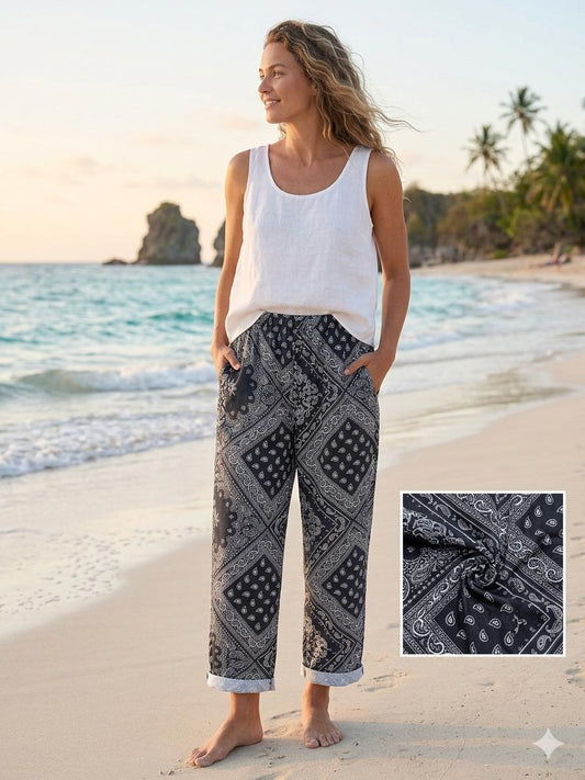 Pants bandana aroma black