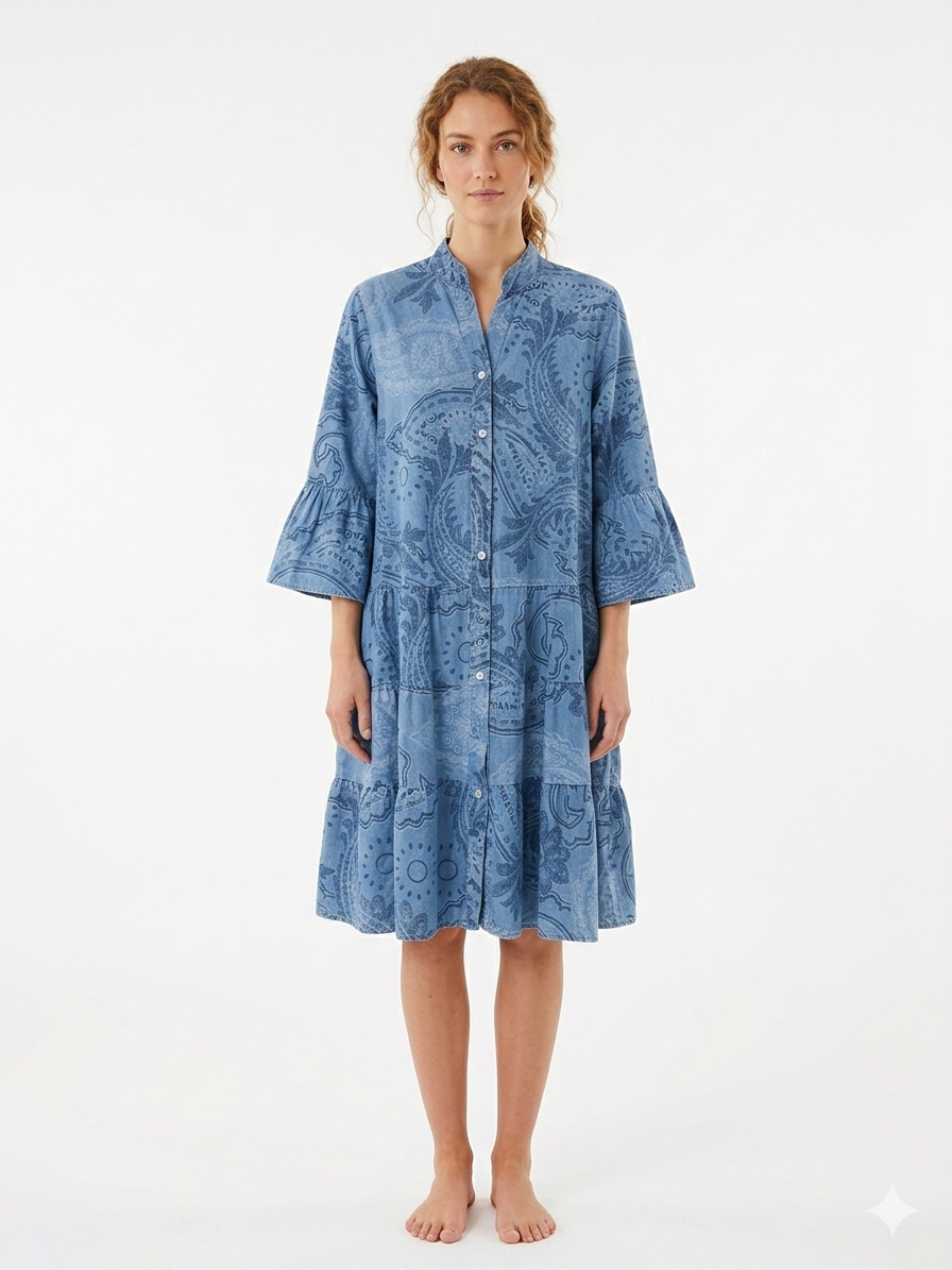 Dress bandana blue navy