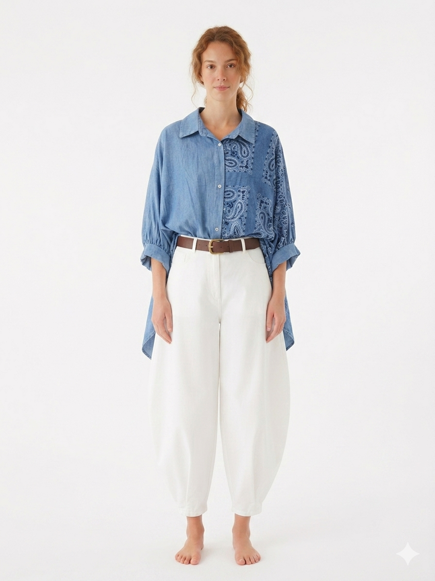 Shirt bandana oversize