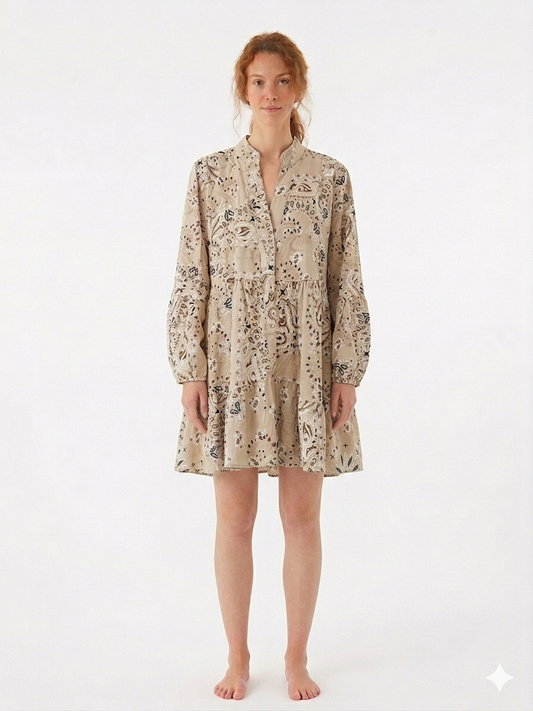 Dress bandana beige