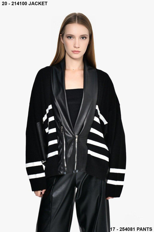 Stripe knit DQ