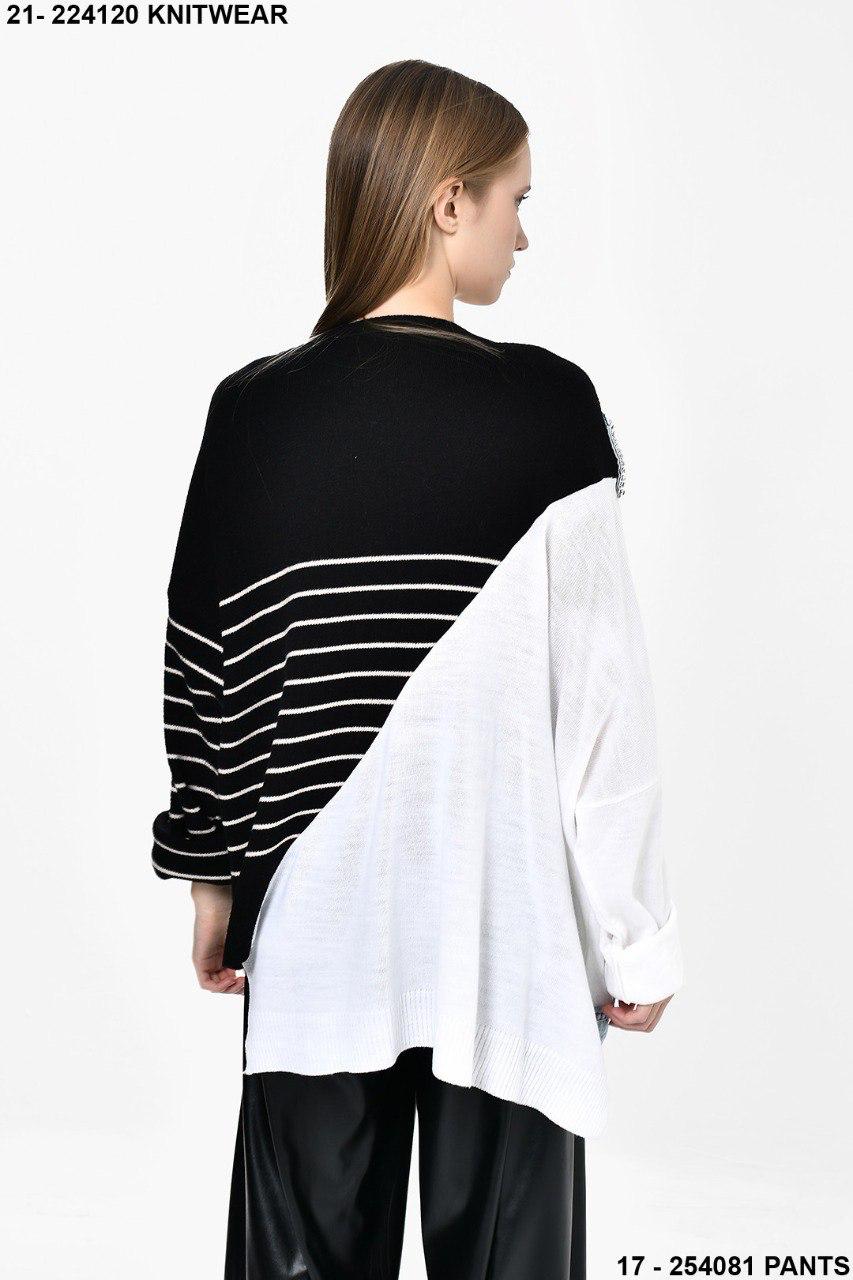 Knit Side stripe