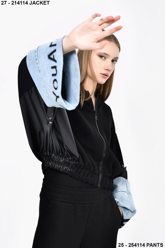 Black jacket Denim SEC