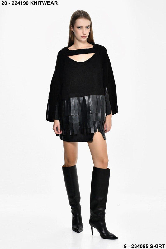 Black fringes DQ