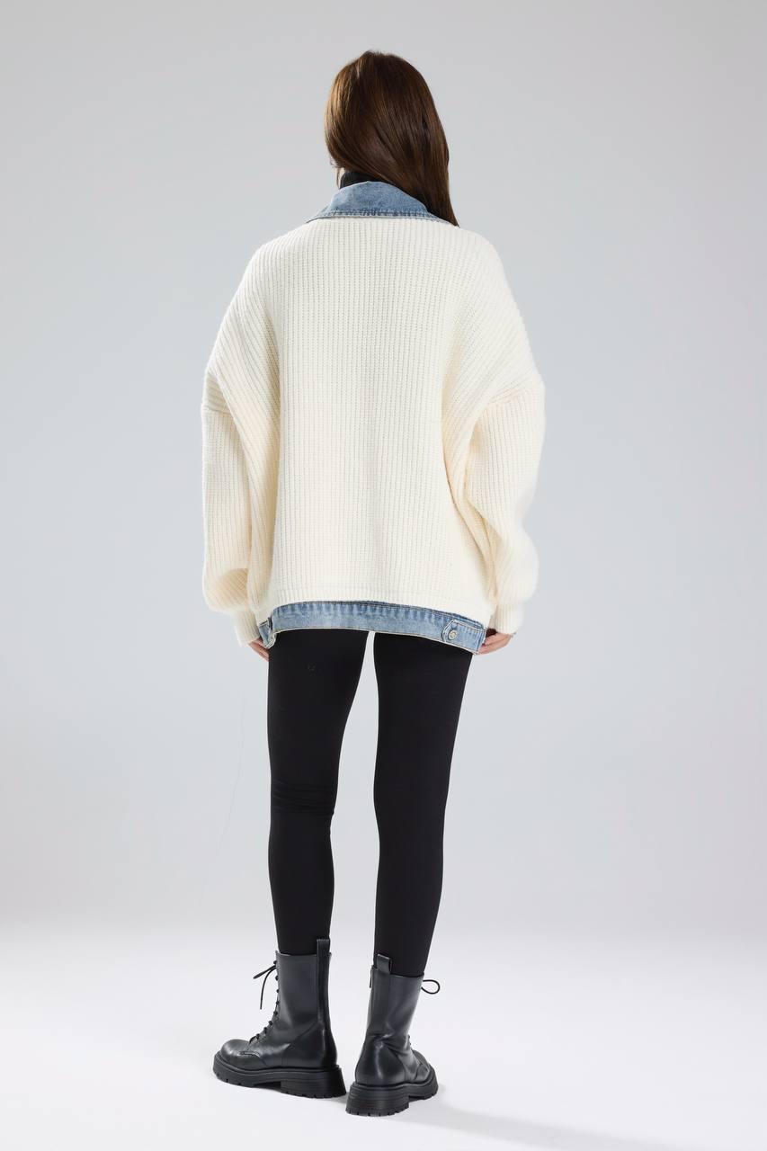 Offwhite denim in jacket
