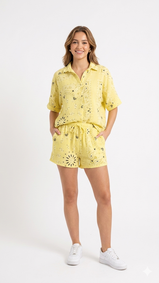 Set bandana yellow