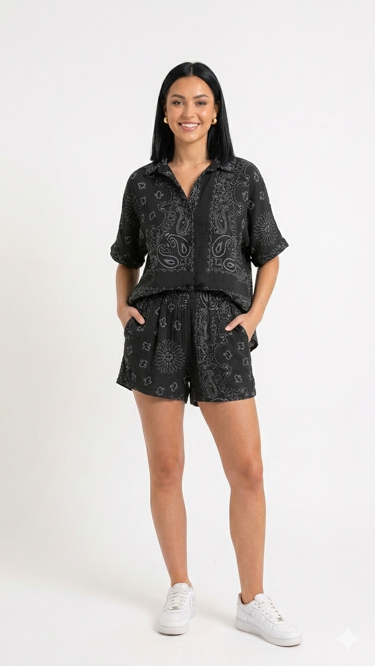 Set bandana black