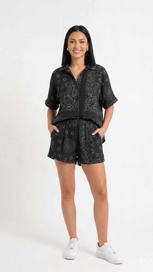 Set bandana black