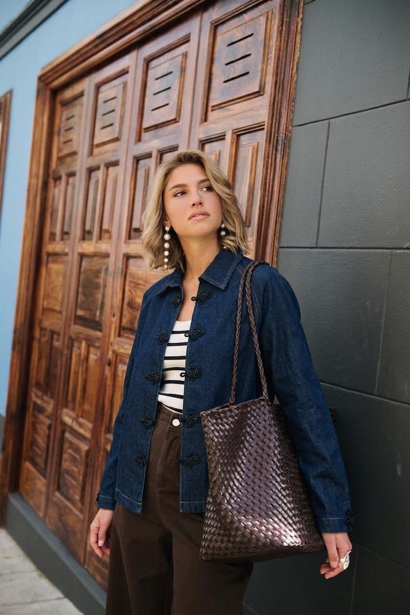 Shirt tang denim