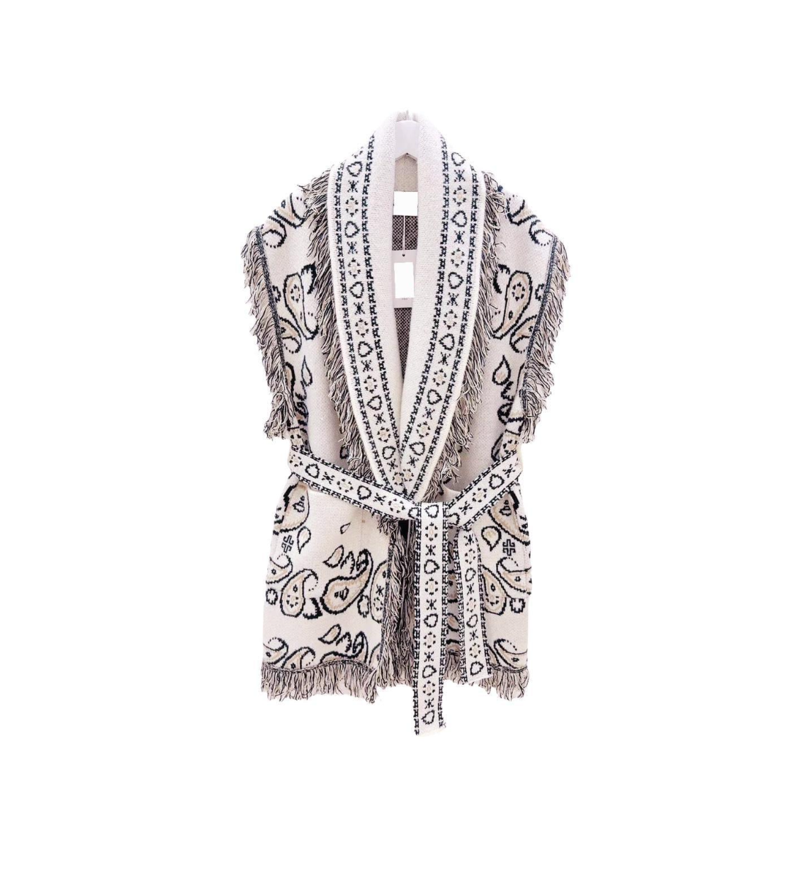 Bandana Vest Offwhite