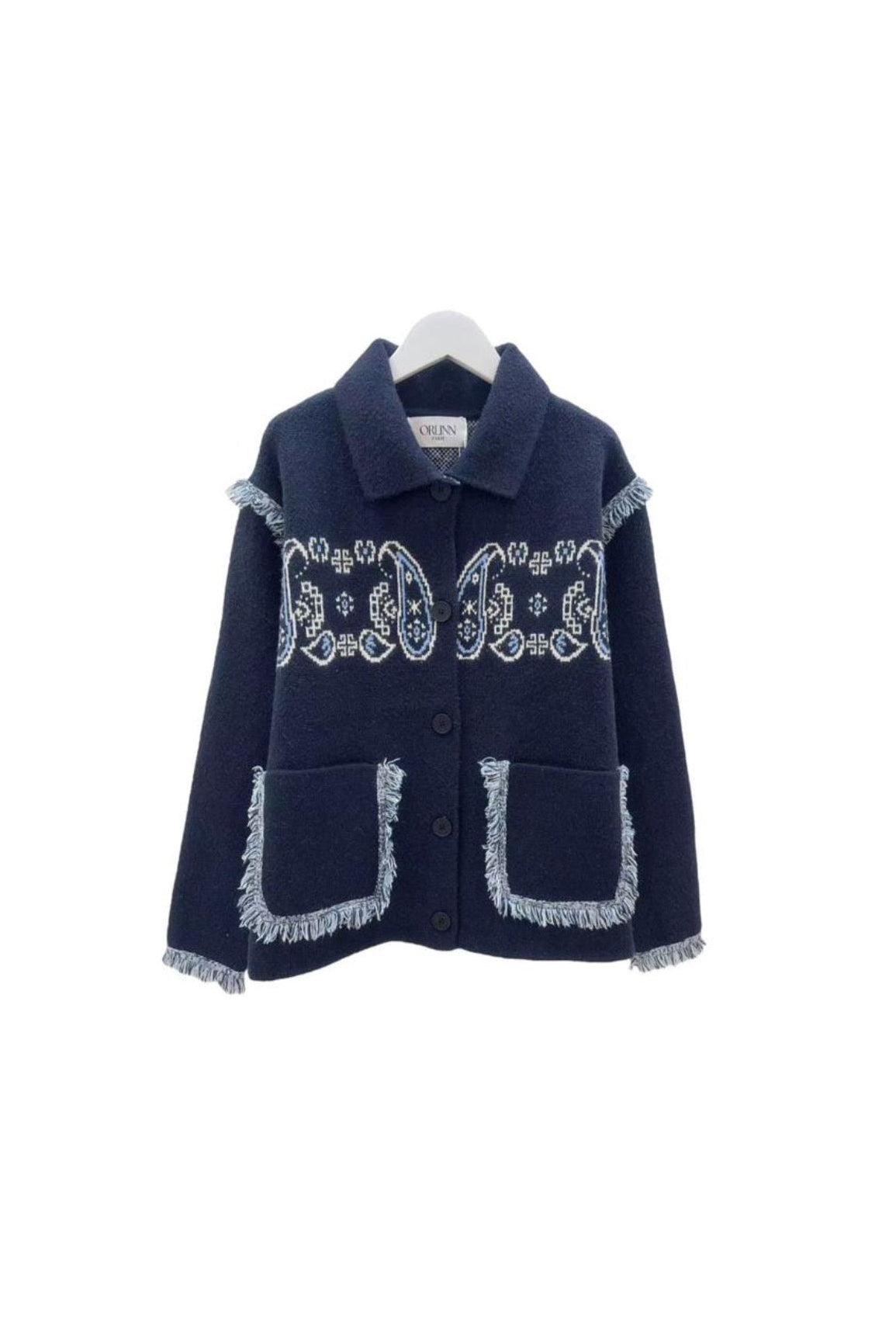 Jacket bandana 2 pockets navy