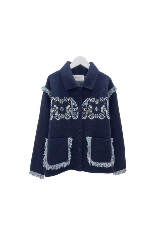 Jacket bandana 2 pockets navy