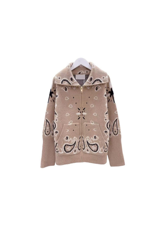 Bandana Zipper Beige