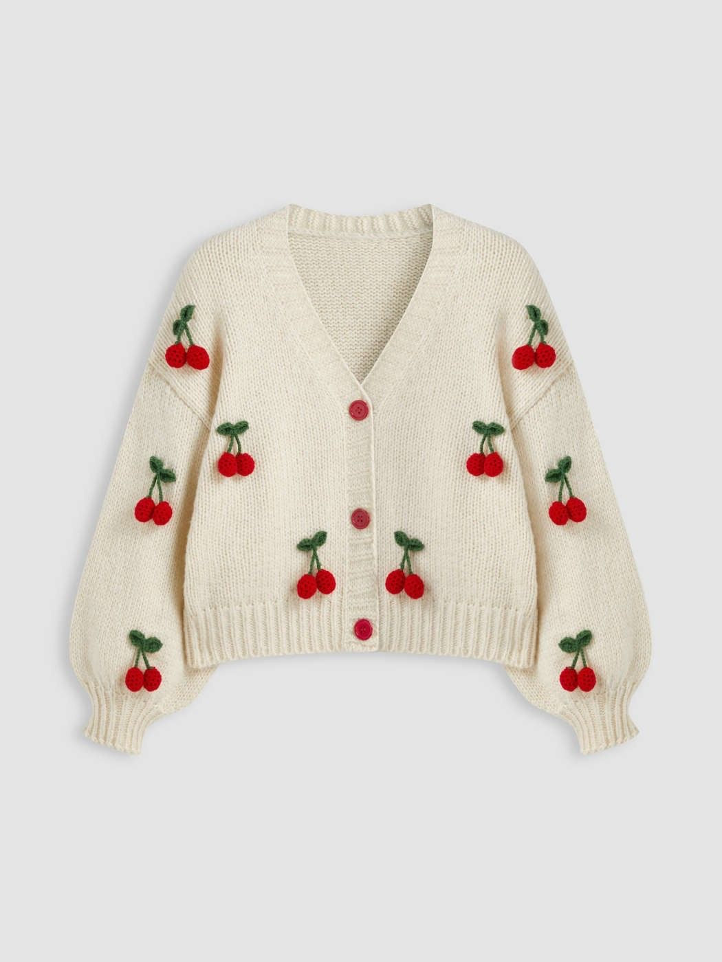Cardigan white cherry
