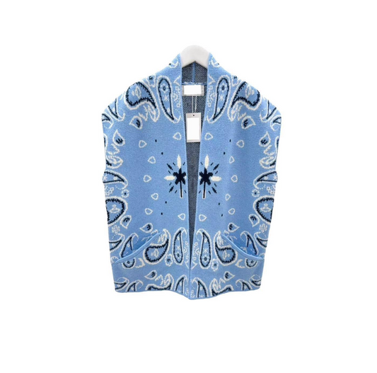 Bandana Vest Light Blue