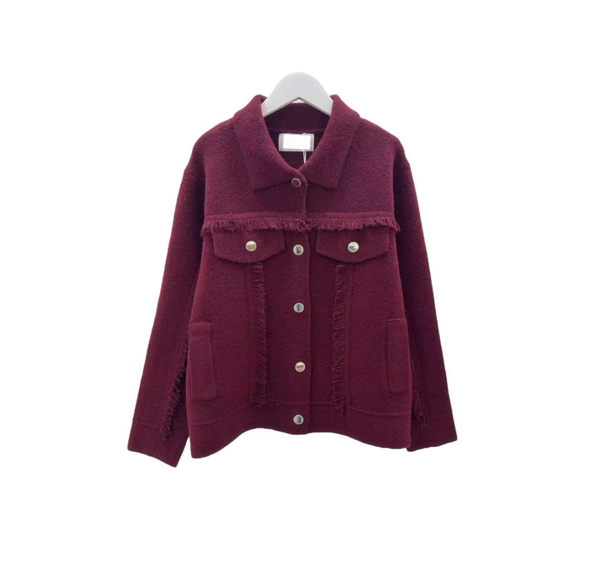 Jacket Wool Burgundy