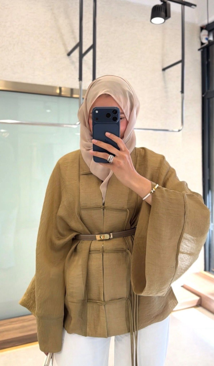 Shirt Tang cafe olive