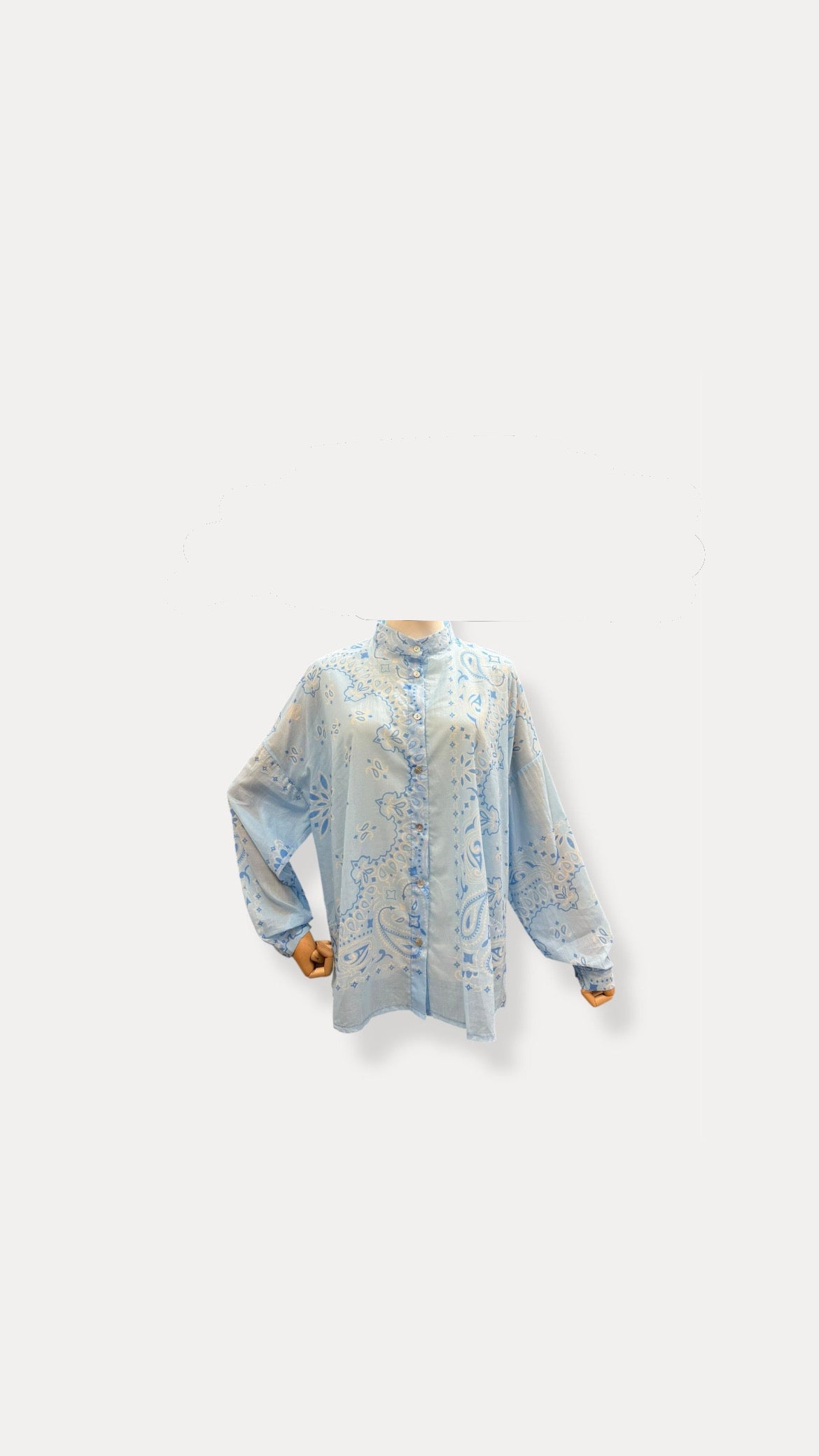 Shirt bandana blue
