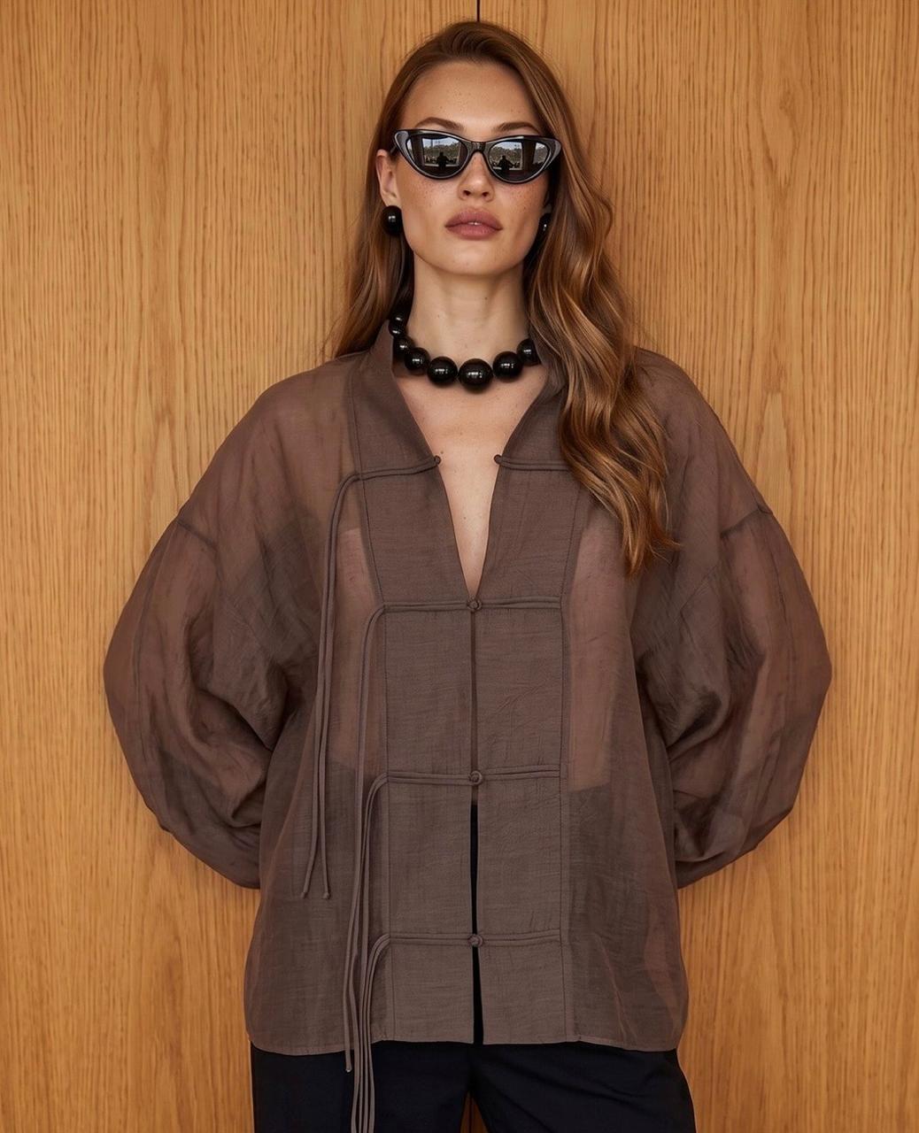Tang shirt brown