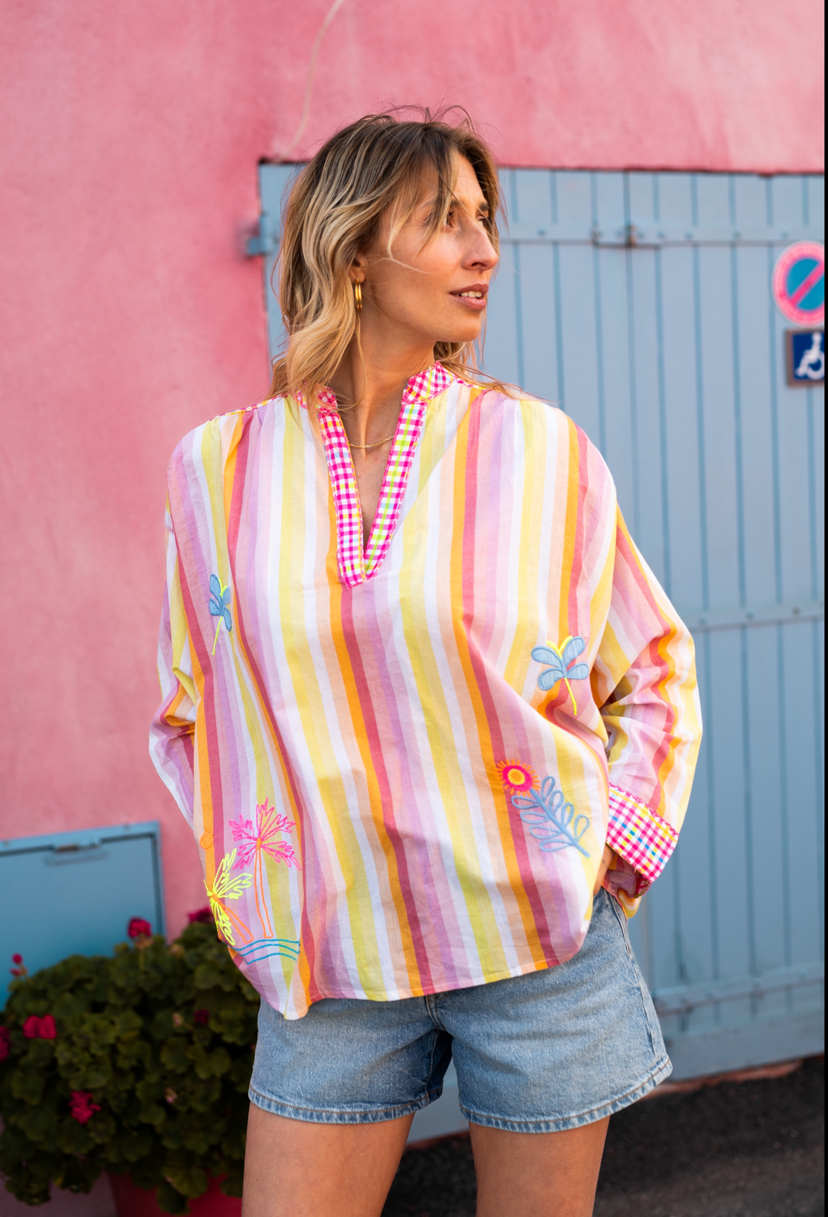 Shirt stripe