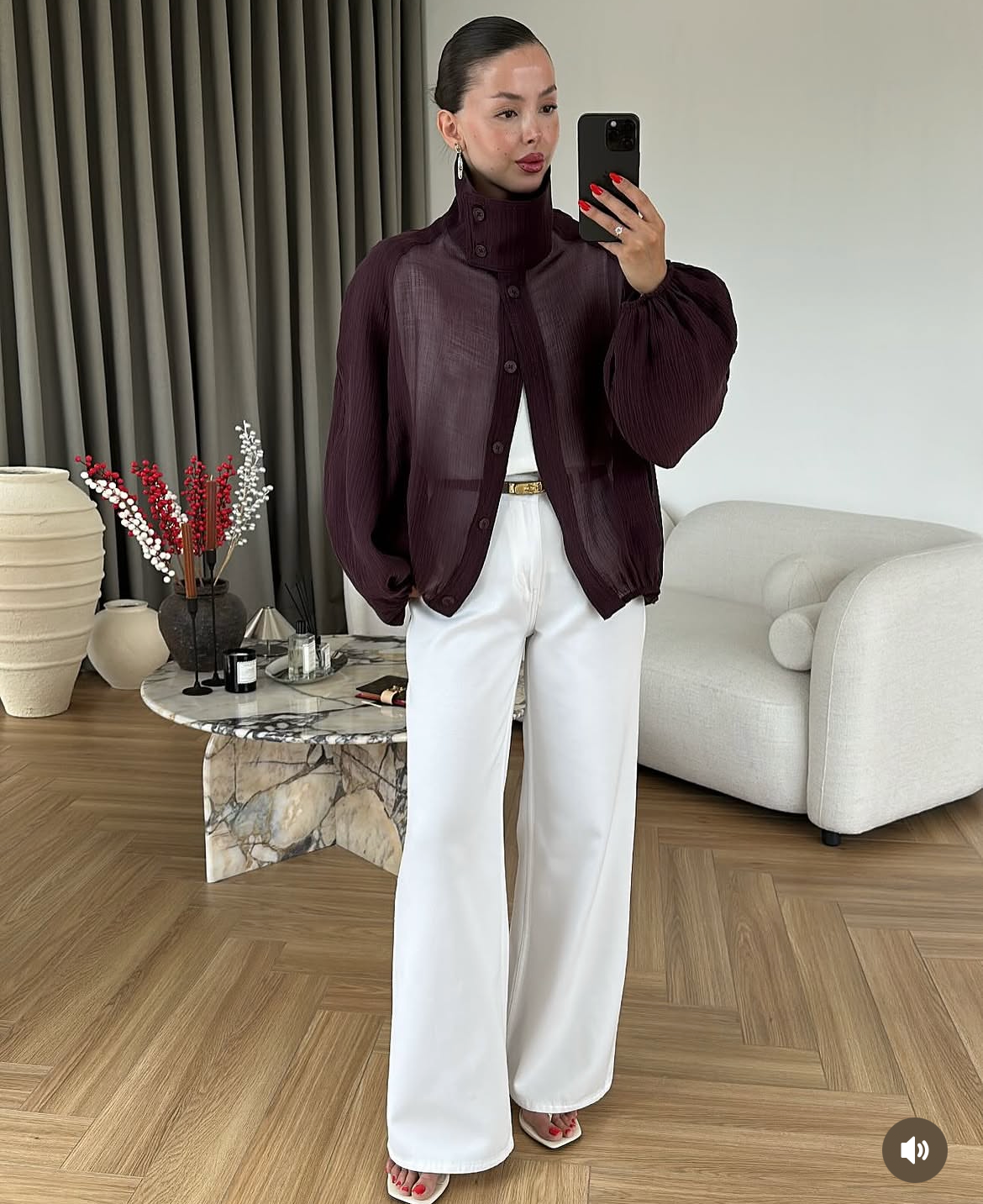 Bomber eggplant jacket