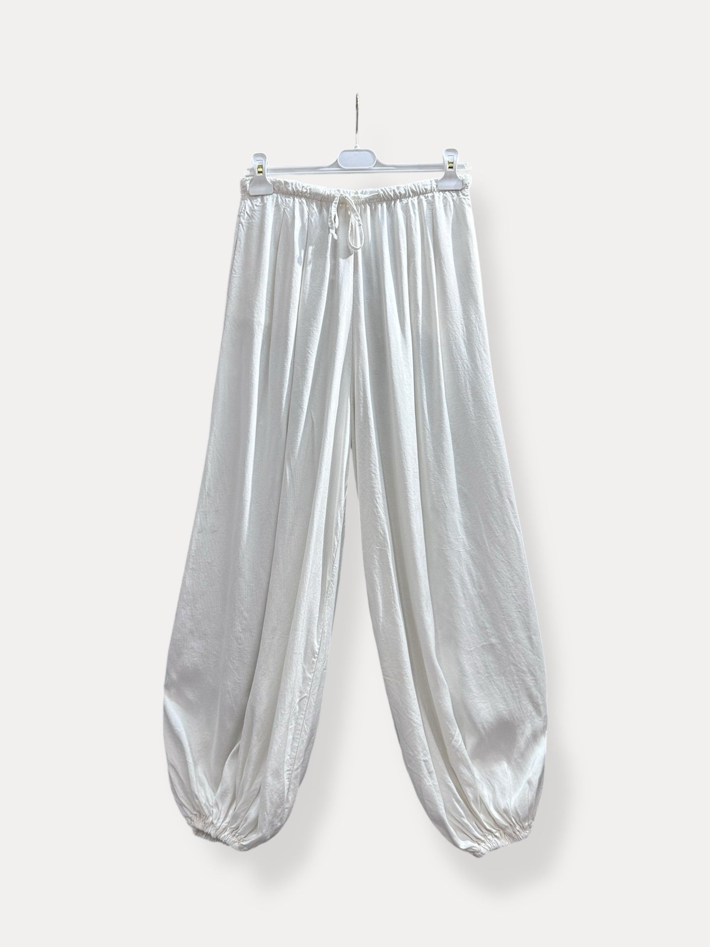 Pants balloon white