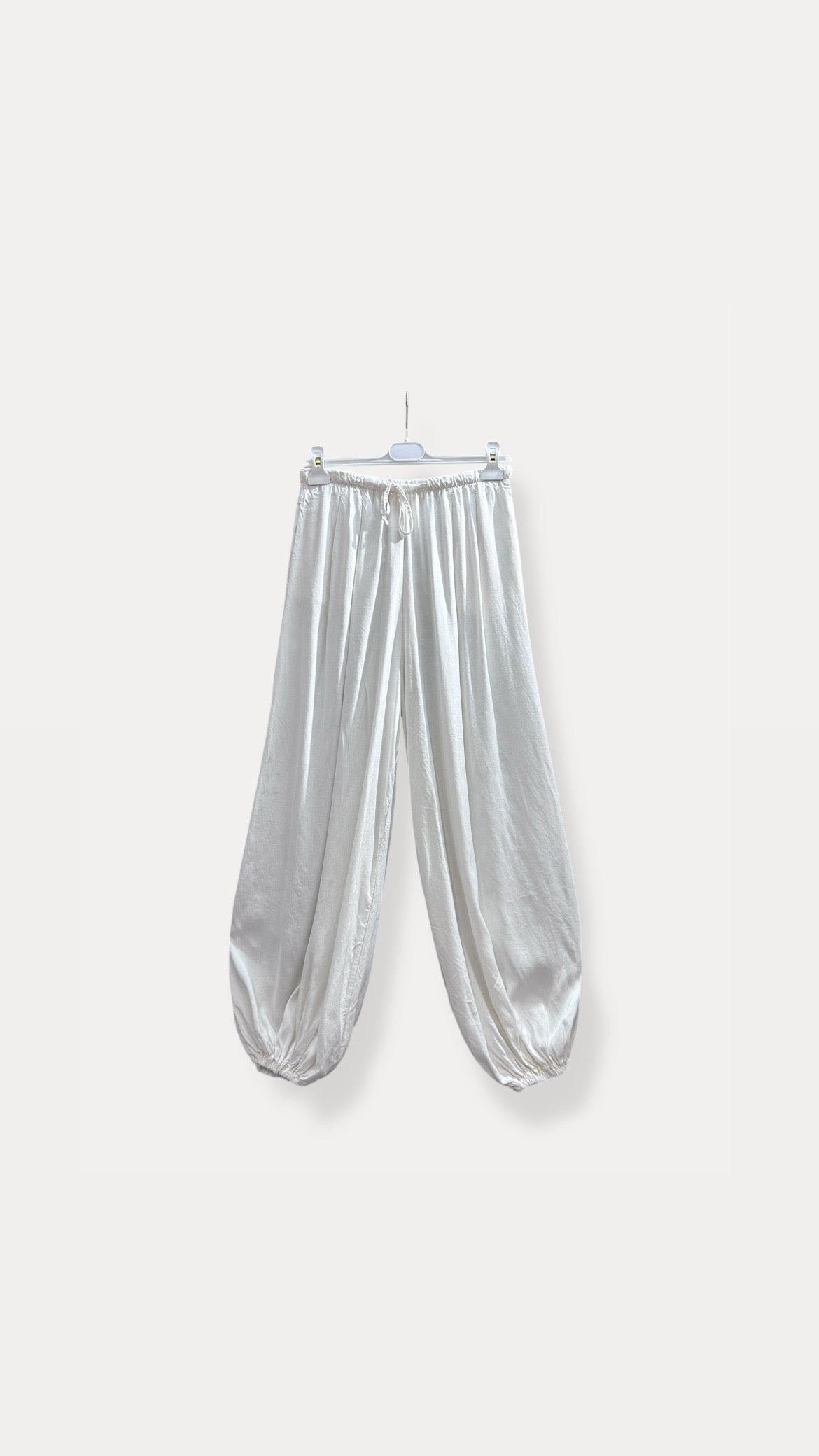 Pants balloon white