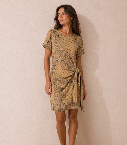 Dress bandana camel