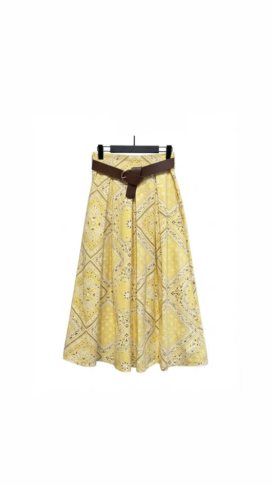 Skirt bandana yellow