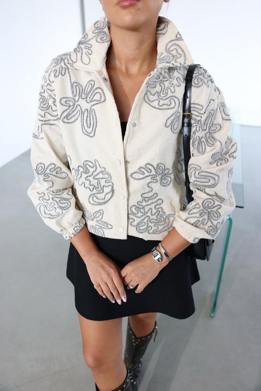 Jacket Embroidery light