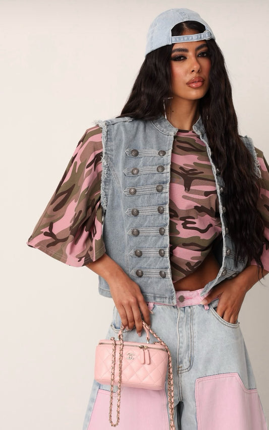 Vest blue Napoleon
